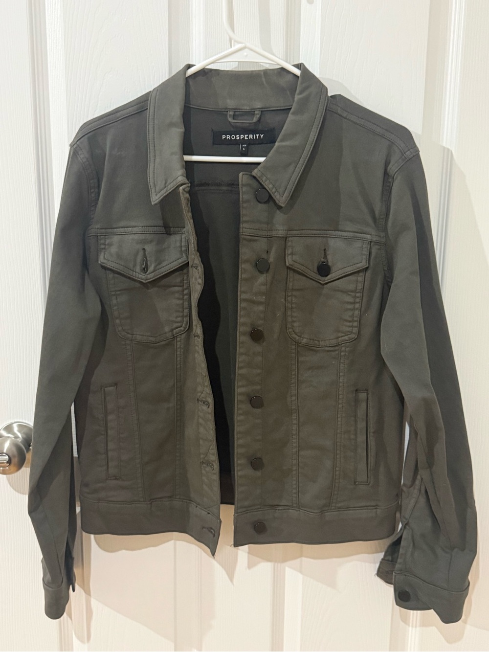 Olive/Army Green Jean Jacket